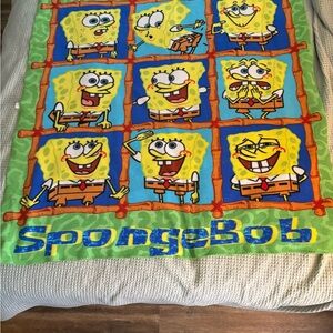 2003 SpongeBob SquarePants Fleece Blanket
